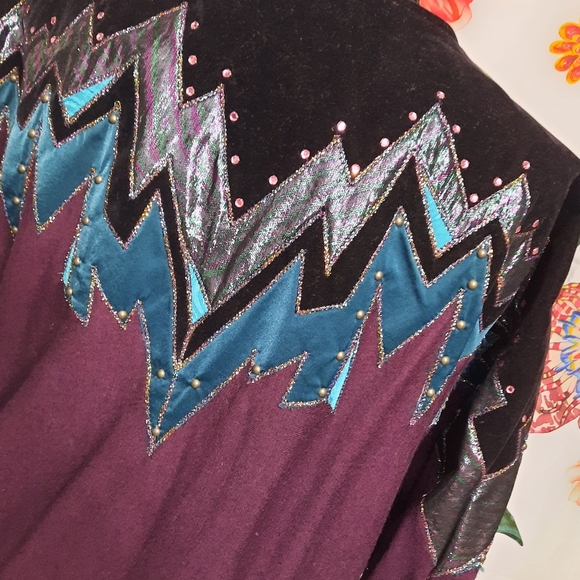 ~{Caché}~ Vintage 80's wool drop sleeve cardigan. - Picture 6 of 7